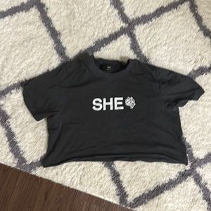 Darc Sport Black Crop Top